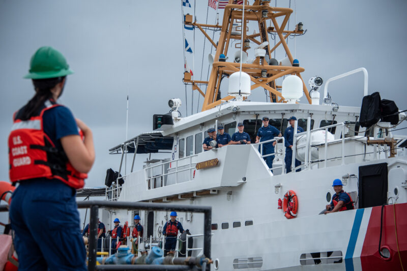 Coast Guard Cutter returns to base after Pacific Ocean patrol ...